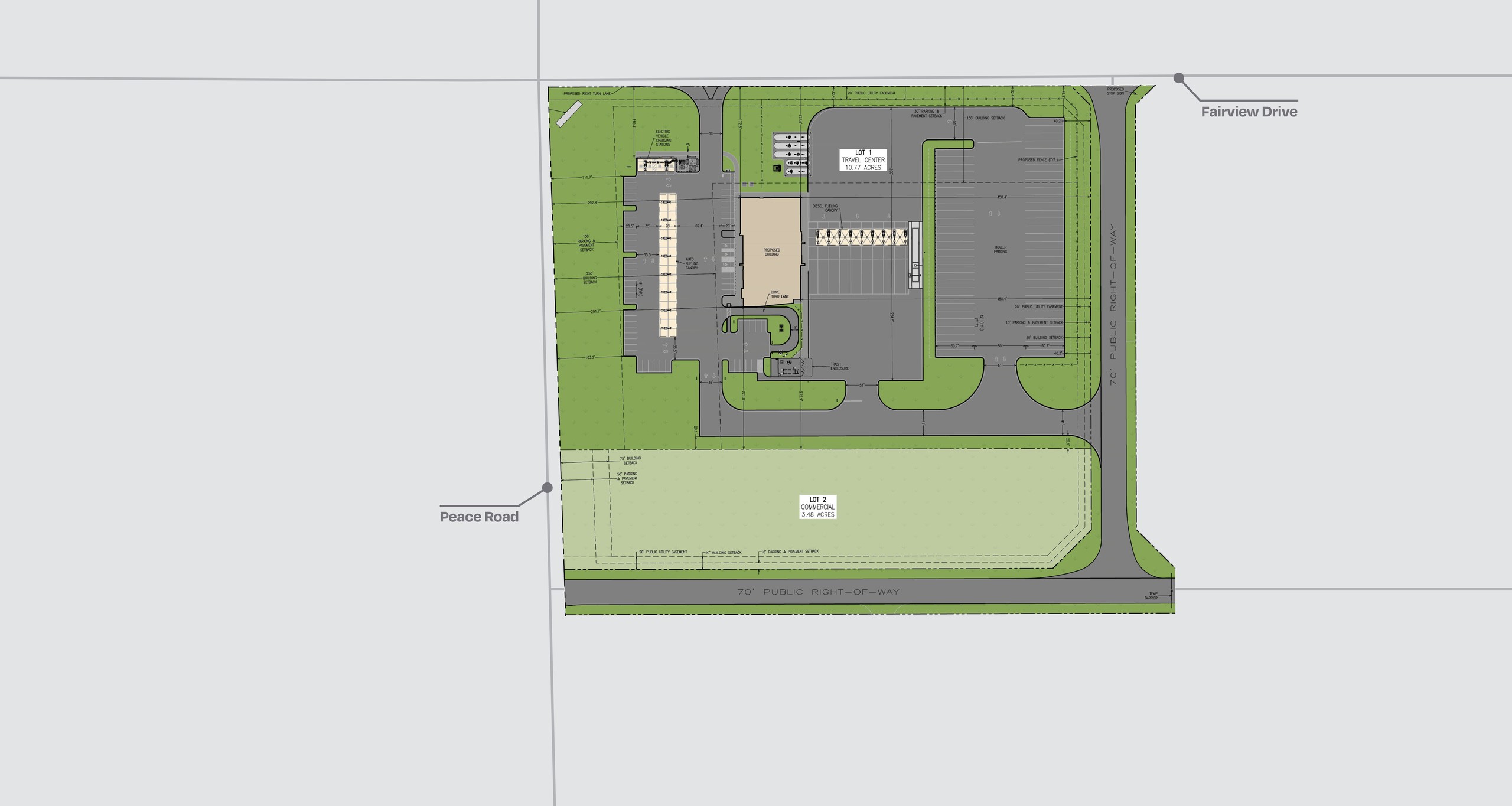 DeKalb Commerce Center master plan for shovel-ready development at I-88 and Peace Road
